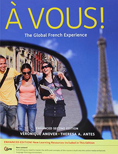 Imagen de archivo de   Vous! + Ilrn 3-semester Printed Access Card: The Global French Experience a la venta por Campus Bookstore