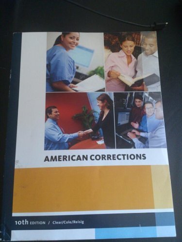 9781285389523: American Corrections (2013-05-04)
