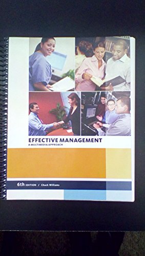 Imagen de archivo de EFFECTIVE MANAGEMENT >CUSTOM< a la venta por -OnTimeBooks-