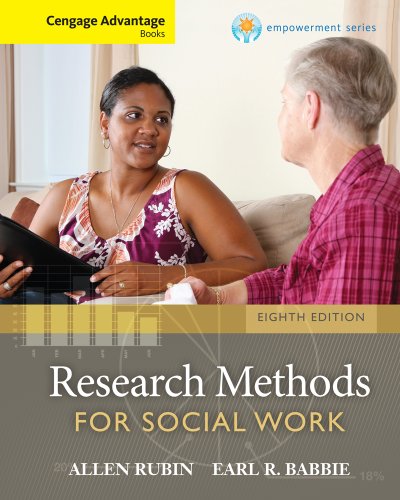 Imagen de archivo de Cengage Advantage Books: Brooks/Cole Empowerment Series: Research Methods for Social Work a la venta por Ergodebooks