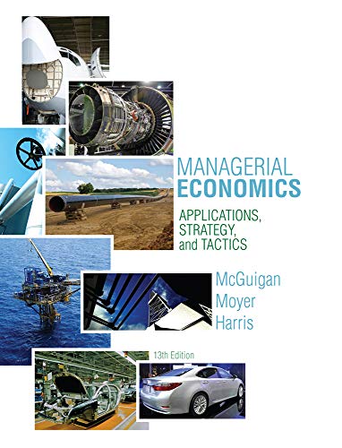 Imagen de archivo de Managerial Economics : Applications, Strategies and Tactics a la venta por Better World Books