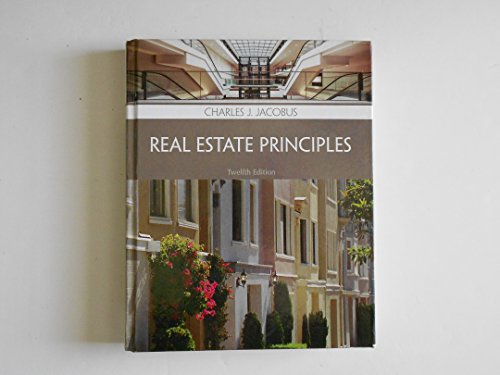 Imagen de archivo de Real Estate Principles a la venta por HPB-Red