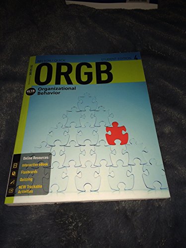 Beispielbild fr ORGB4 (with CourseMate Printed Access Card) (New, Engaging Titles from 4LTR Press) zum Verkauf von BooksRun