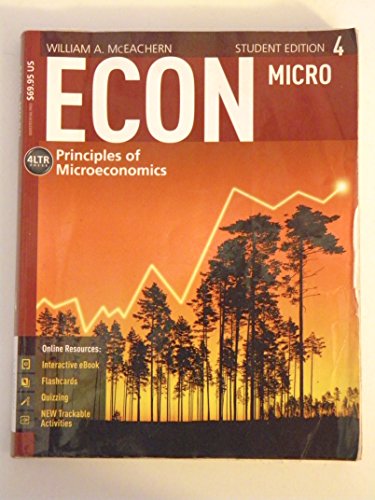 Stock image for ECON: MICRO4 (New, Engaging Titles from 4LTR Press) for sale by Decluttr