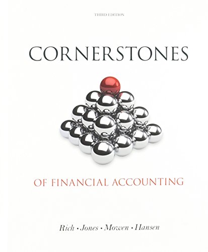 9781285423678: Title: Cornerstones of Financial Accounting