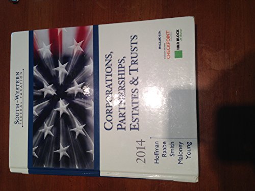 Beispielbild fr South-Western Federal Taxation 2014: Corporations, Partnerships, Estates & Trusts zum Verkauf von redgorillabooks