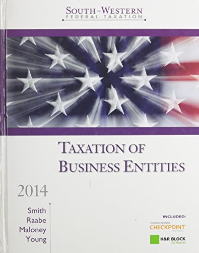 Beispielbild fr South-Western Federal Taxation 2014 -- Taxation of Business Entities zum Verkauf von Better World Books