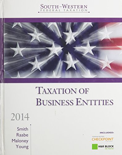 Stock image for South-Western Federal Taxation 2014 -- Taxation of Business Entities for sale by Better World Books