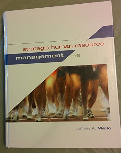 9781285426792: Strategic Human Resource Management