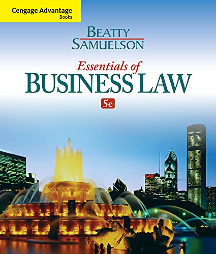 9781285427003: Essential of Business Law