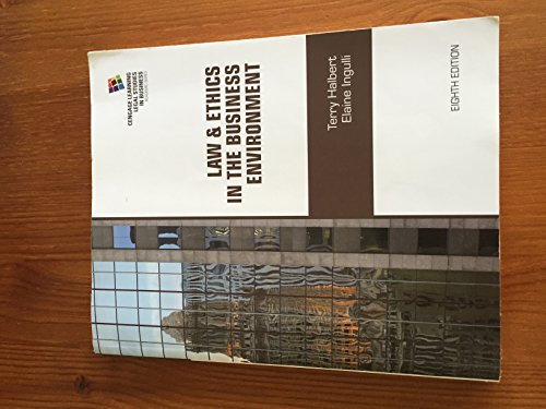 9781285428567: Law & Ethics in the Business Environment