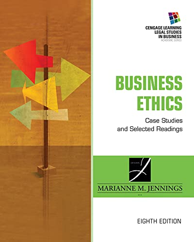 9781285428710: Business Ethics: Case Studies and Selected Readings (South-western Legal Studies in Business Academic Series)