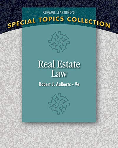 9781285428765: Real Estate Law (Real Estate Law (Seidel, George))