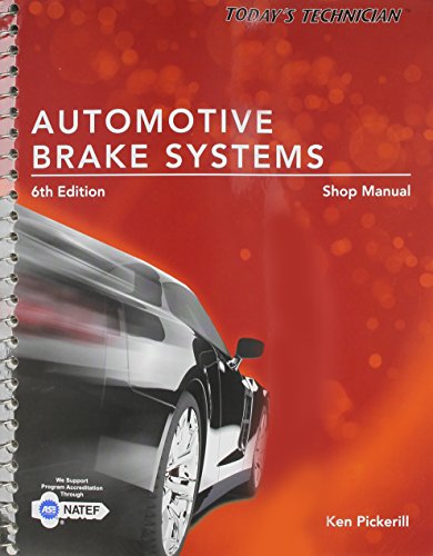 Stock image for Today's Technician: Automotive Brake Systems, Shop Manual for sale by SecondSale