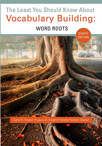 9781285430454: The Least You Should Know about Vocabulary Building: Word Roots