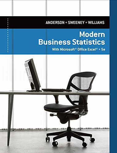 9781285433301: Modern Business Statistics with MicrosoftExcel: With Microsoft Office Excel