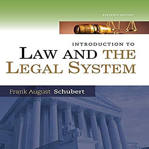 Stock image for Introduction to Law and the Legal System for sale by BooksRun