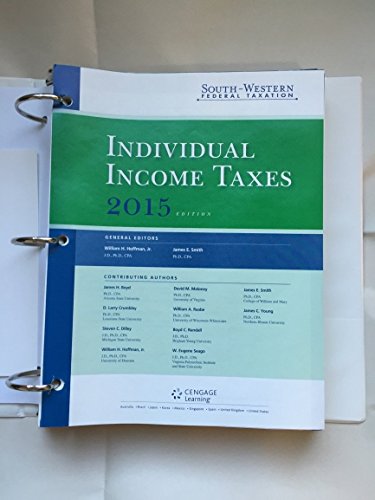 9781285438849: Individual Income Taxes 2015
