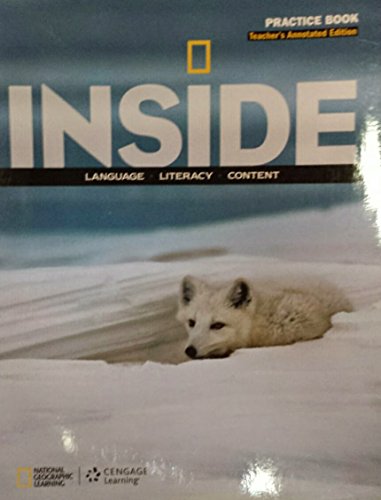 Beispielbild fr Inside Language, Literacy, Content Practice Book Level A Annotated Teacher's Edition zum Verkauf von SecondSale