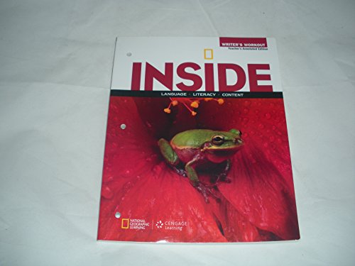 Stock image for Inside Language Literacy Content Writer's Workout Teacher's Annotated Edition for sale by HPB-Red