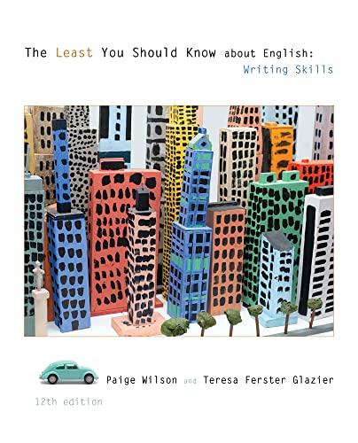 Stock image for The Least You Should Know About English: Writing Skills for sale by Jenson Books Inc