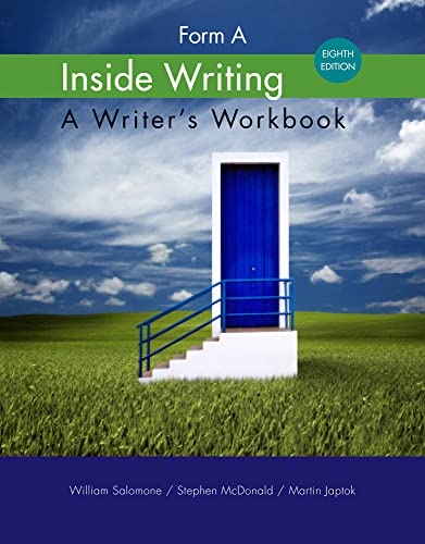 Stock image for Inside Writing: Form a for sale by ThriftBooks-Atlanta