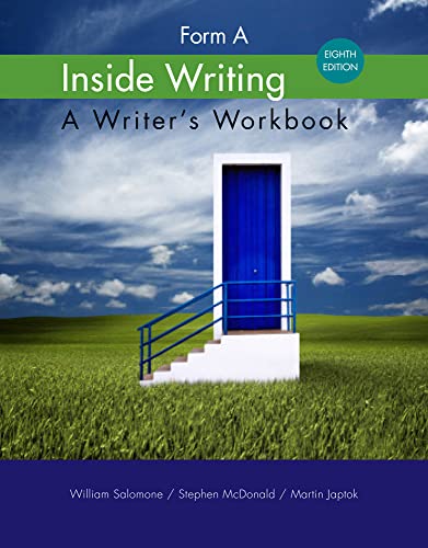 Stock image for Inside Writing : Form A for sale by Better World Books