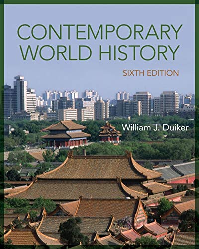 Beispielbild fr Contemporary World History zum Verkauf von Better World Books
