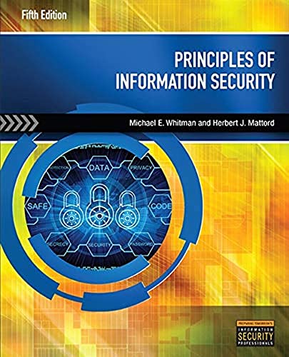 Immagine dell'editore per Principles of Information Security venduto da Better World Books