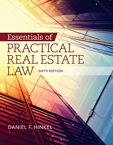 Beispielbild fr Essentials of Practical Real Estate Law zum Verkauf von HPB-Red