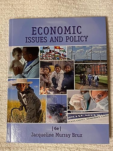 Beispielbild fr Economic Issues and Policy zum Verkauf von BooksRun