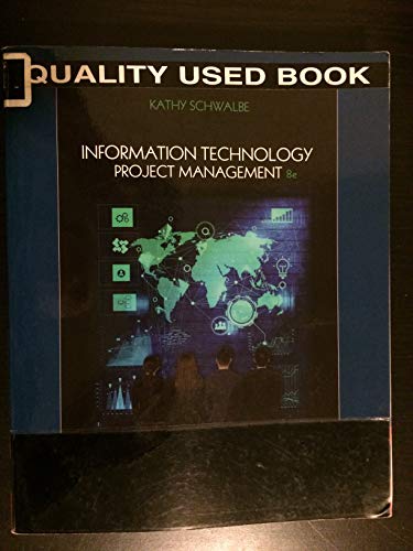 Imagen de archivo de Information Technology Project Management a la venta por Hawking Books