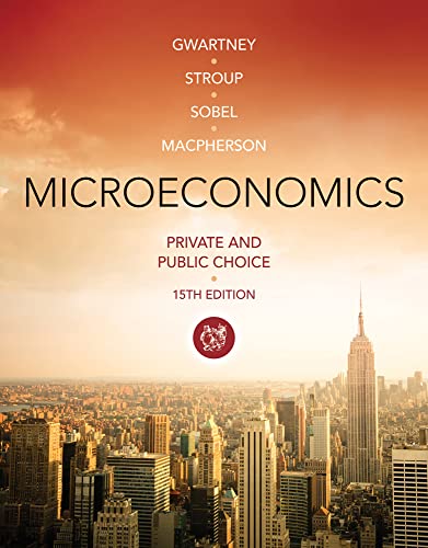 Stock image for Microeconomics : Private and Public Choice for sale by Better World Books