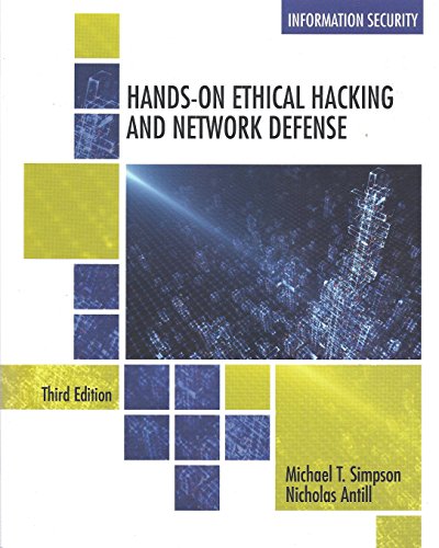 Beispielbild fr HANDS-ON ETHICAL HACKING+NETWORK.-TEXT zum Verkauf von ThriftBooks-Dallas