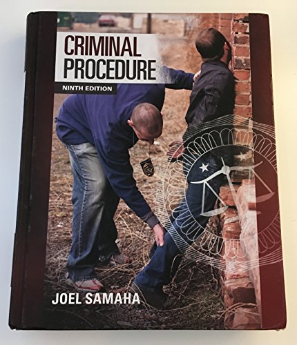 Imagen de archivo de Criminal Procedure a la venta por BooksRun