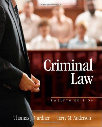 9781285458687: Criminal Law