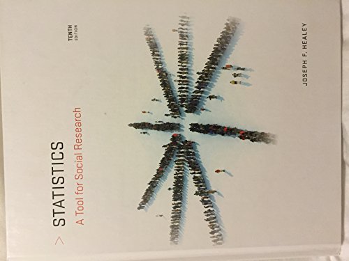 Stock image for Statistics: A Tool for Social Research for sale by Irish Booksellers