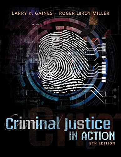 Imagen de archivo de Criminal Justice in Action a la venta por SecondSale