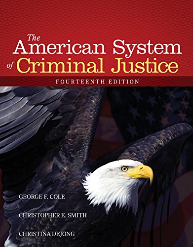 Beispielbild fr The American System of Criminal Justice zum Verkauf von Better World Books