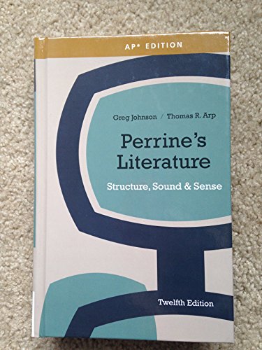 Beispielbild fr Perrine's Literature: Structure, Sound & Sense (AP Edition) zum Verkauf von Once Upon A Time Books