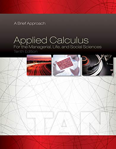 9781285464640: Applied Calculus for the Managerial, Life, and Social Sciences: A Brief Approach