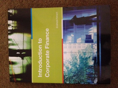 Beispielbild fr Introduction to Corporate Finance without Cengage Learning zum Verkauf von BooksRun