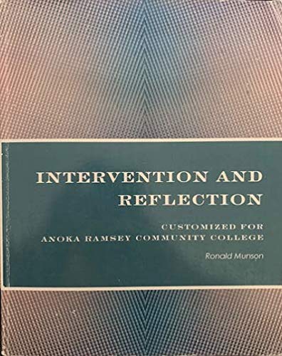 Stock image for Intervention and Reflection (Customized for Anoka Ramsey College) for sale by Better World Books