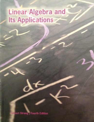 9781285550756: Linear Algebra and Its Applications (4th Edition) [PAPERBACK]