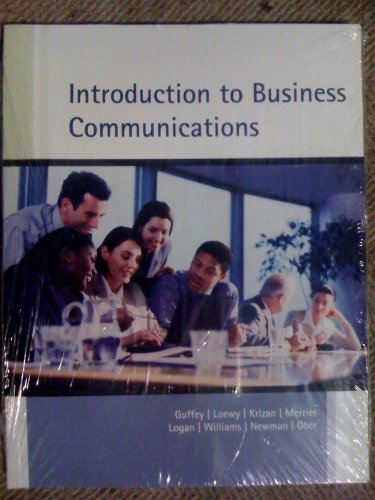 9781285551029: Introduction to Business Communication