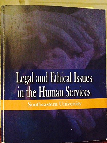 Imagen de archivo de Legal and Ethical Issues in the Human Services a la venta por Better World Books