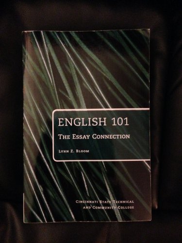 Beispielbild fr English 101 The Essay Connection zum Verkauf von HPB-Red