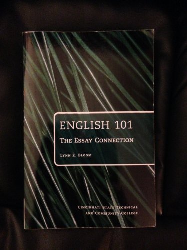 Stock image for English 101 The Essay Connection for sale by BooksRun