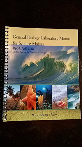Stock image for GENERAL BIOLOGY LAB MANUAL 1407 for sale by HPB Inc.