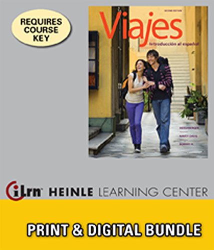 Imagen de archivo de Bundle: Viajes: Introduccion al espanol, 2nd + iLrn Heinle Learning Center, 3 terms (18 Months) Printed Access Card a la venta por One Planet Books